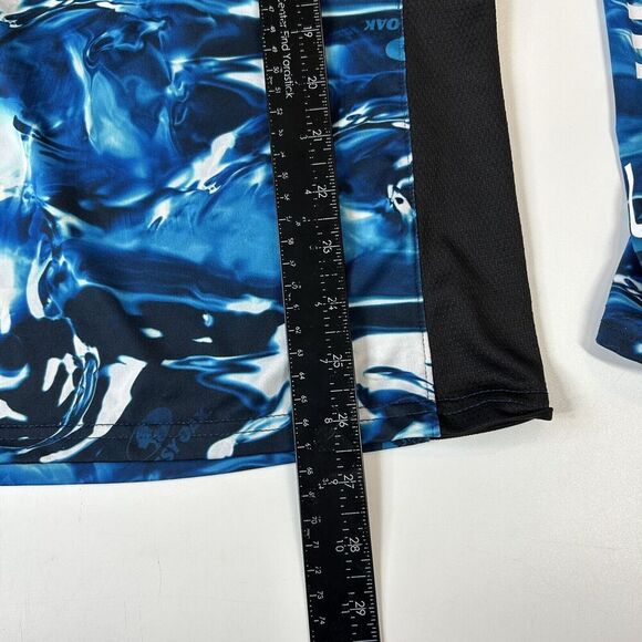 Hum Performance Fishing Short Men’s Small Mossy Oak Elements Hydro Water Print - Picture 5 of 8